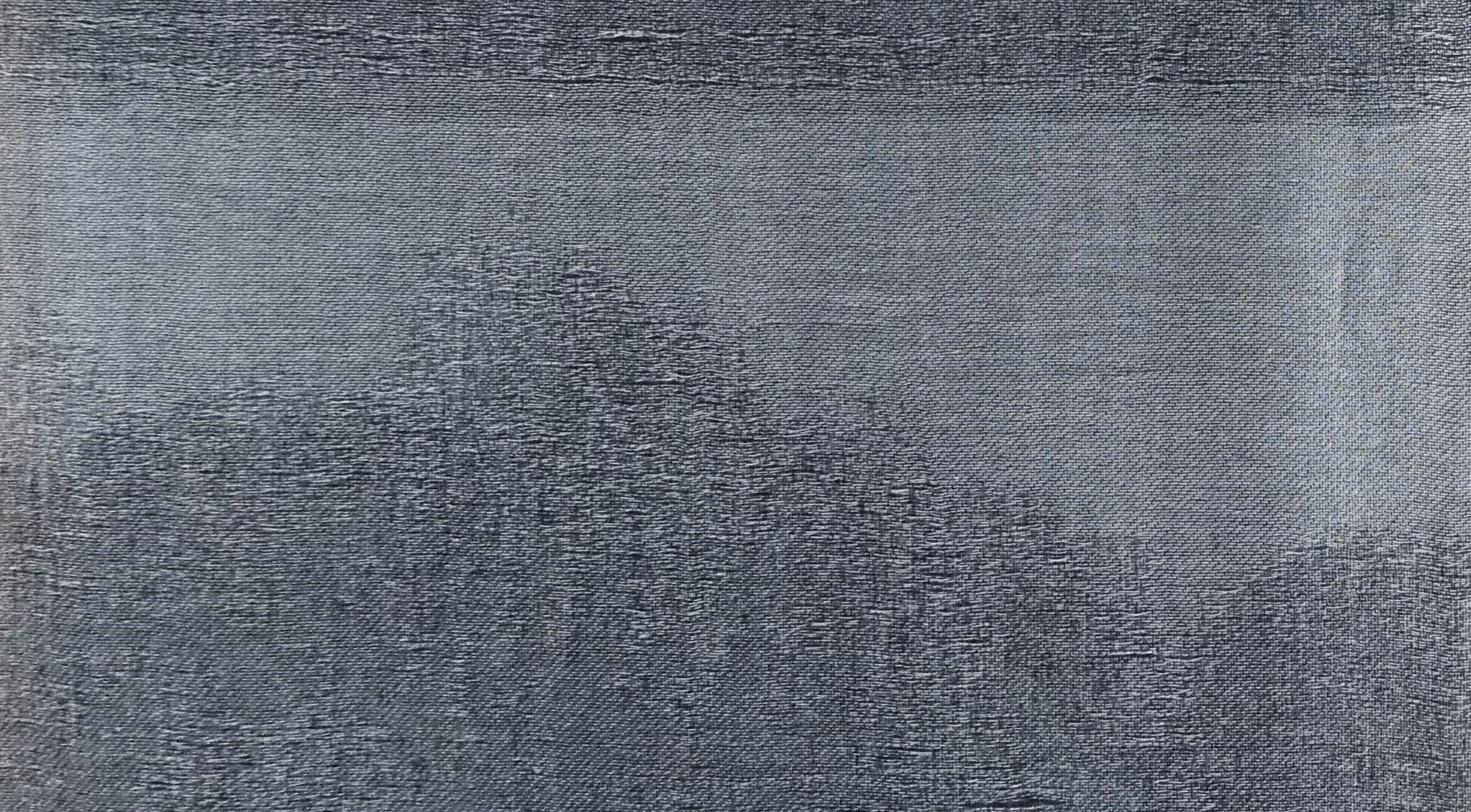 grey textile layers in close up, looking blurry and sharp at the same time, somehow